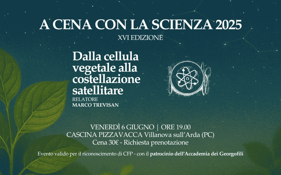 A cena con la scienza 2025