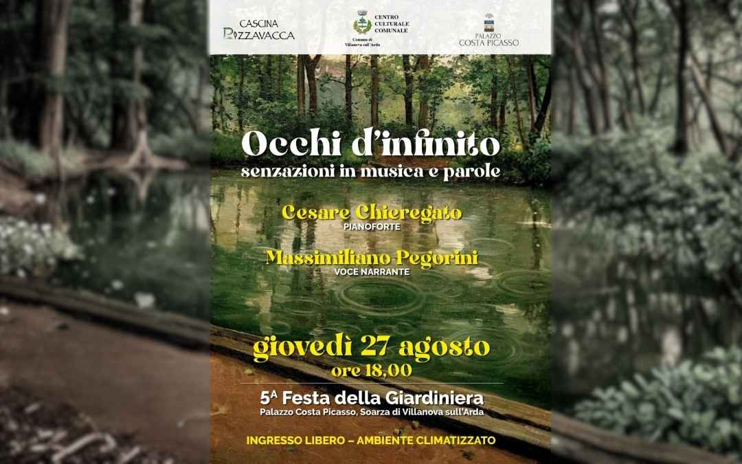 Occhi d’infinito: musica e parole a Palazzo Costa Picasso