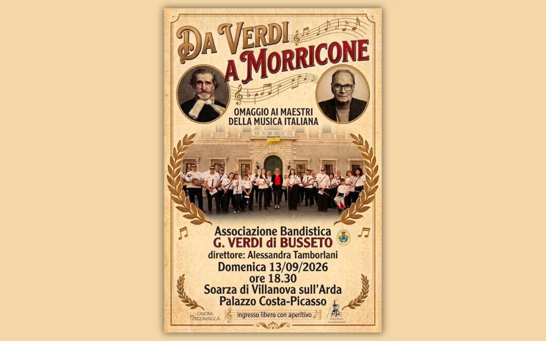 Da Verdi a Morricone: omaggio ai Maestri della musica italiana a Palazzo Costa Picasso